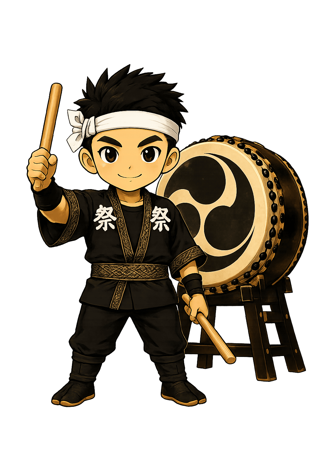 MATSURI Travel taiko mascot