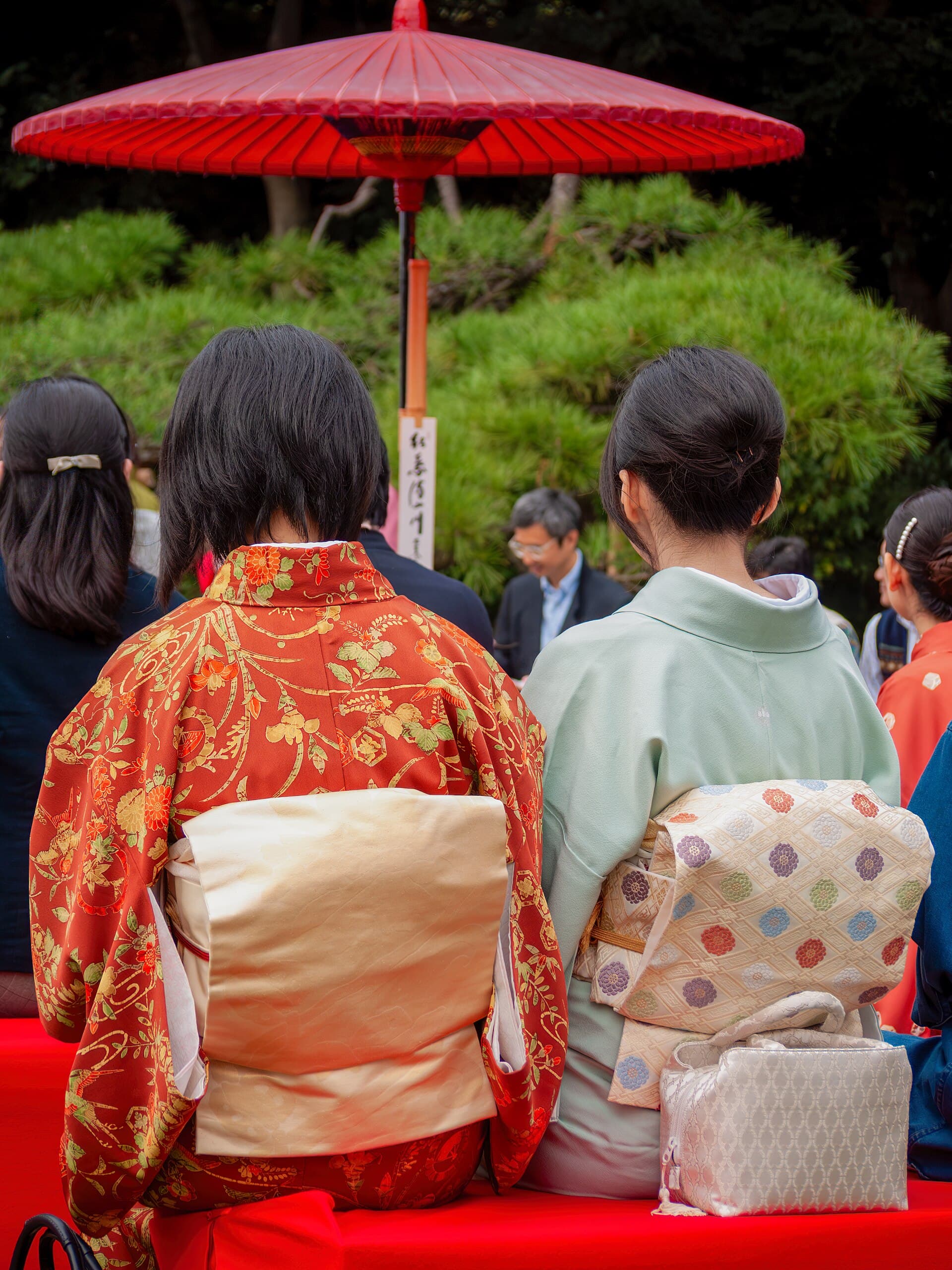 Tokio Hamarikyu-Garten Kimono Damen-20091017-RM-135120