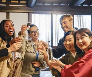 Three-Brewery Sake Tasting Tour in Saijo, Hiroshima