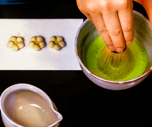 Traditional Tea Ceremony in Osaka|Matcha and Nerikiri Making