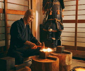 Authentic Knife Making at a Kyoto Blacksmith Workshop