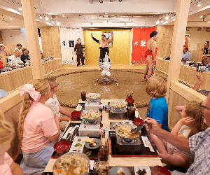 SUMOLAND Ryogoku Sumo Experience with Chanko and Mochi Pounding in Tokyo