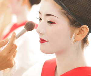 Maiko and Samurai Transformation Experience in Kyoto
